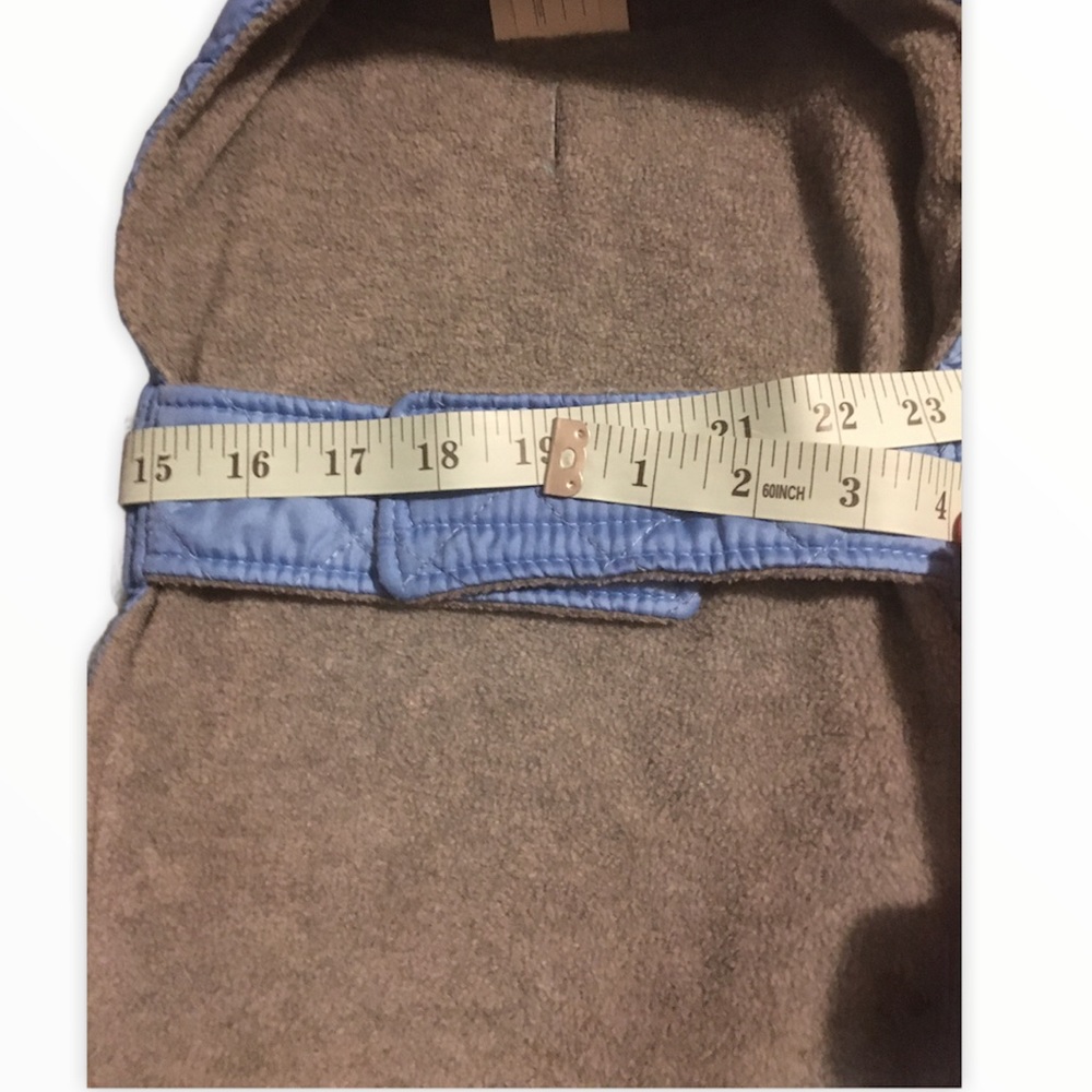 Grreat Choice Blue quilted coat with reflective stripe - Picture 6 of 9